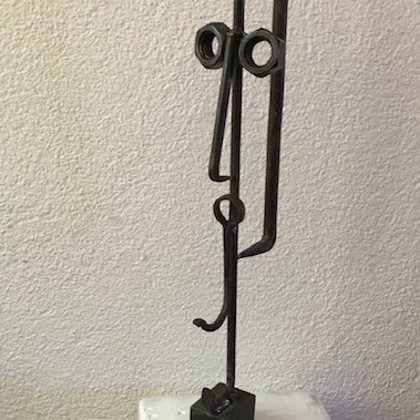 Mannsgögeli aus Alteisen